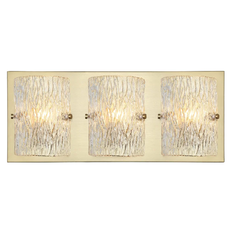 Morgan 376B03SB 3-Light Vanity Light - Satin Brass