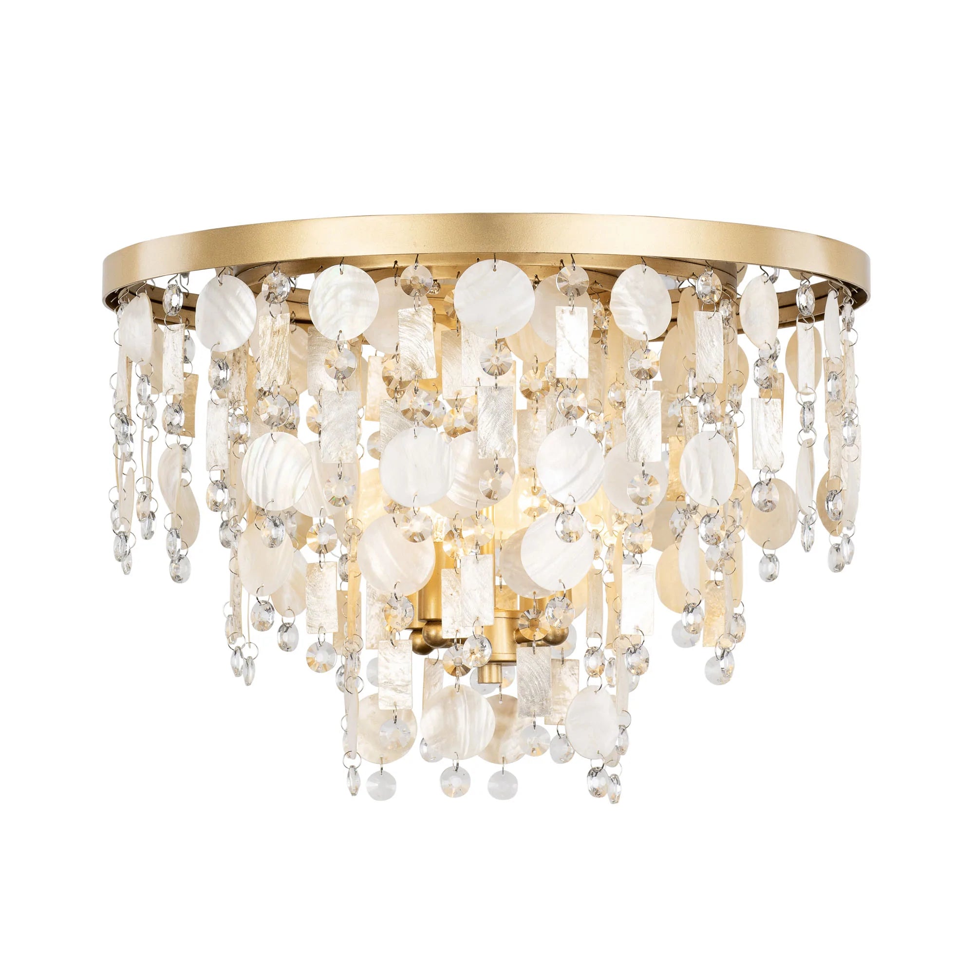 Kalani 377S04FG 4-Light Ceiling Light - French Gold