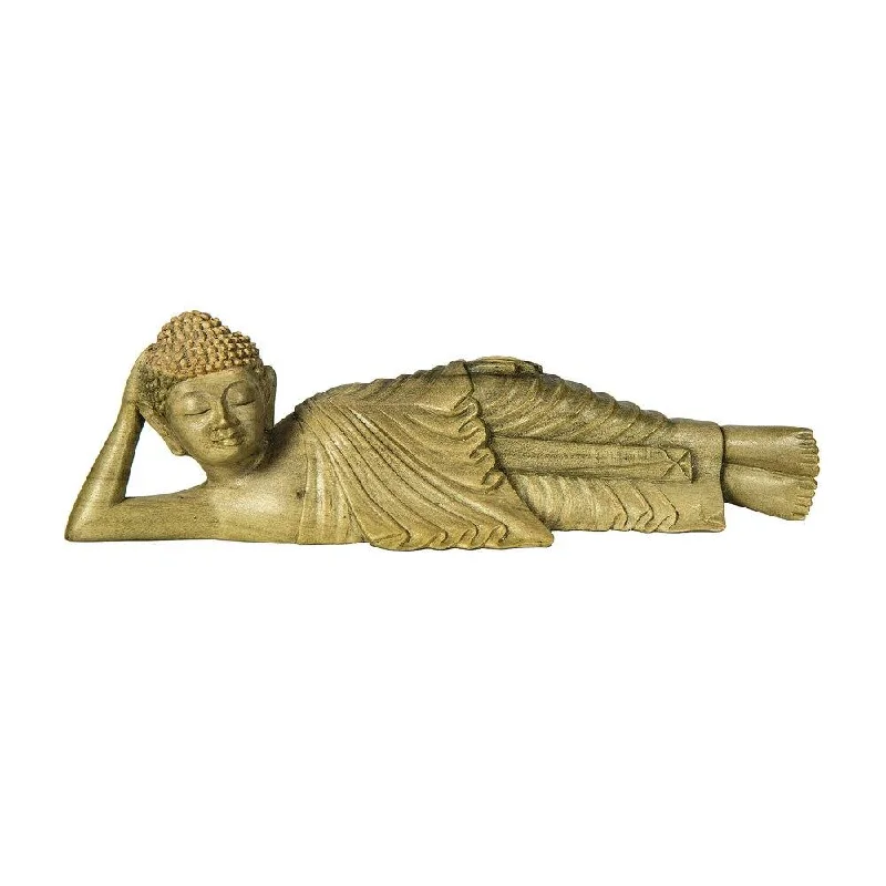 Edison light bulbs for barn lightingGreen Wood Reclining Buddha - BD207B