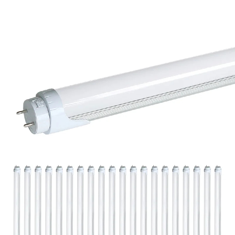 Industrial Lighting for Pharmaceutical Manufacturing2200 Lumens - T8 4ft LED Tube Light - Ballast Bypass - Double Ended - 17W - 4000K -120-277V - Pack of 20