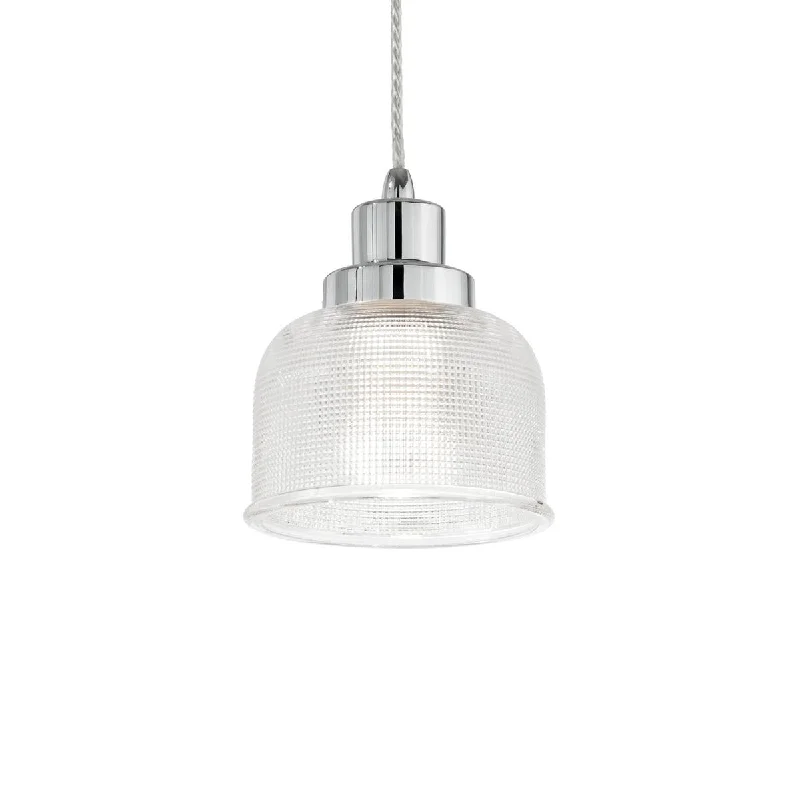 Track lighting with clear glass shadesRuby SP1 Pendant