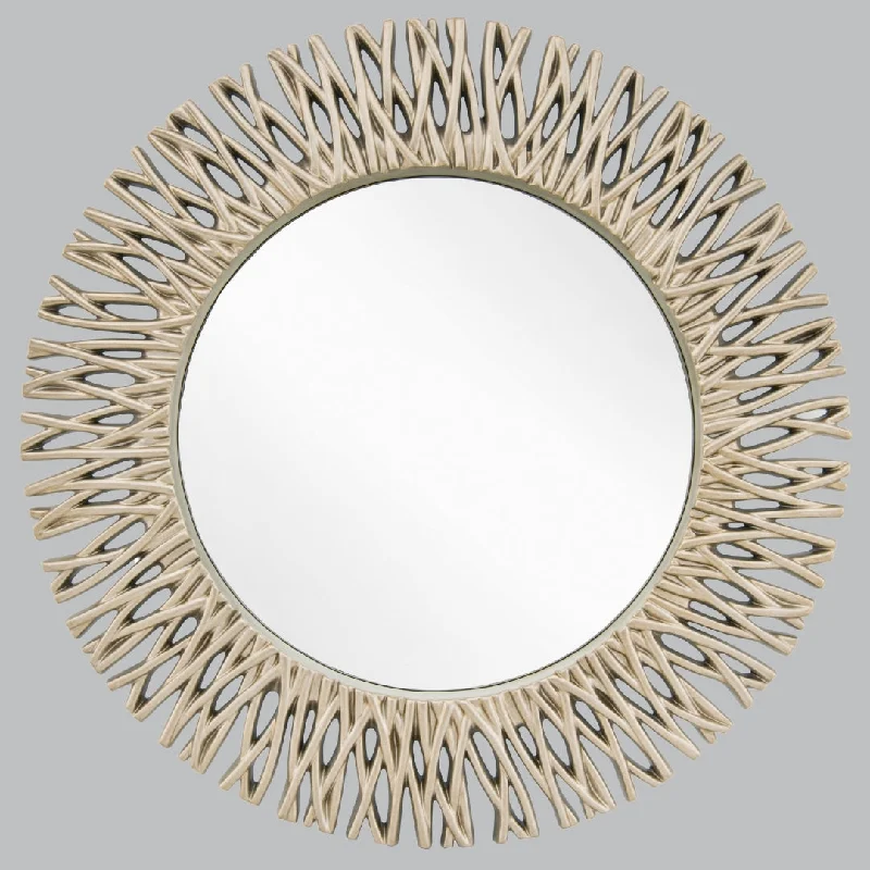 Track lighting with a decorative track designElan Mirror