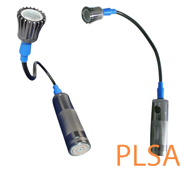 Modern track lighting with LED bulbsHeavy Duty Battery Operated LED Torch  with Flexible Neck and Magnetic Base