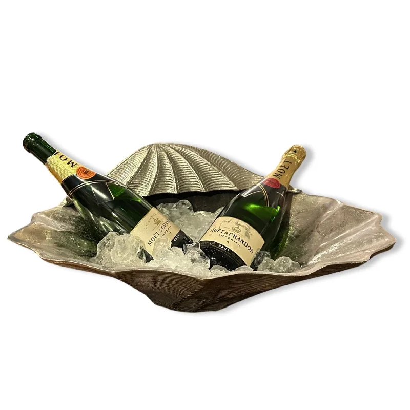 Durable Industrial Lighting for Harsh EnvironmentsClam Shell XXL ~ Solid Champagne Ice Bucket ~ Wine Cooler ~ Fruit Bowl