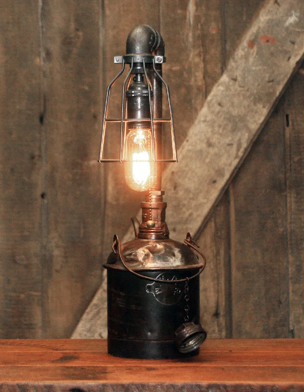 Industrial Lighting for Food Processing FactoriesSteampunk Industrial / Antique Railroad Locomotive Train / Western Maryland / Lamp #2603 sold