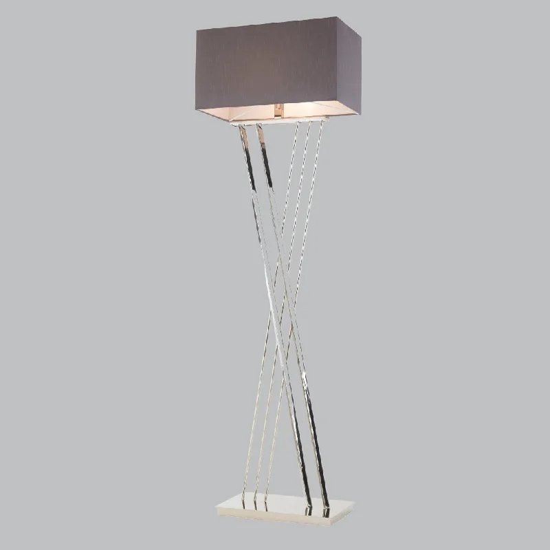 Track lighting with colored glass accentsSuki Floor Lamp E14