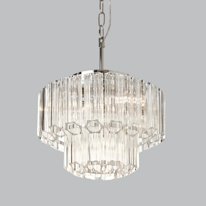 Track lighting for creating a focal pointKeira 4/5Lt Chandelier E14