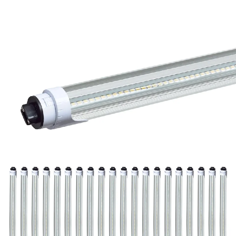 Corrosion - Resistant Industrial Lighting for Coastal Factories20-Pack Konlite T8 8ft Ballast Bypass LED Tube Light R17D Base - 42W - 120-277V - 6720 lumens - 5000K - 110W Equal