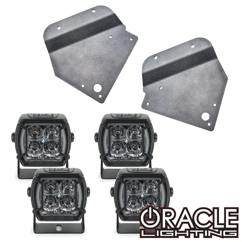 Commercial - grade track lighting for storesORACLE 2010-2014 Ford Raptor Fog Light Replacement Brackets + Lights Combo