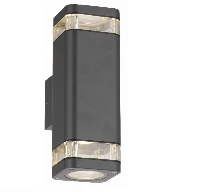 Track lighting with a sleek profileHarriet up/down Wall Light- Matt Black