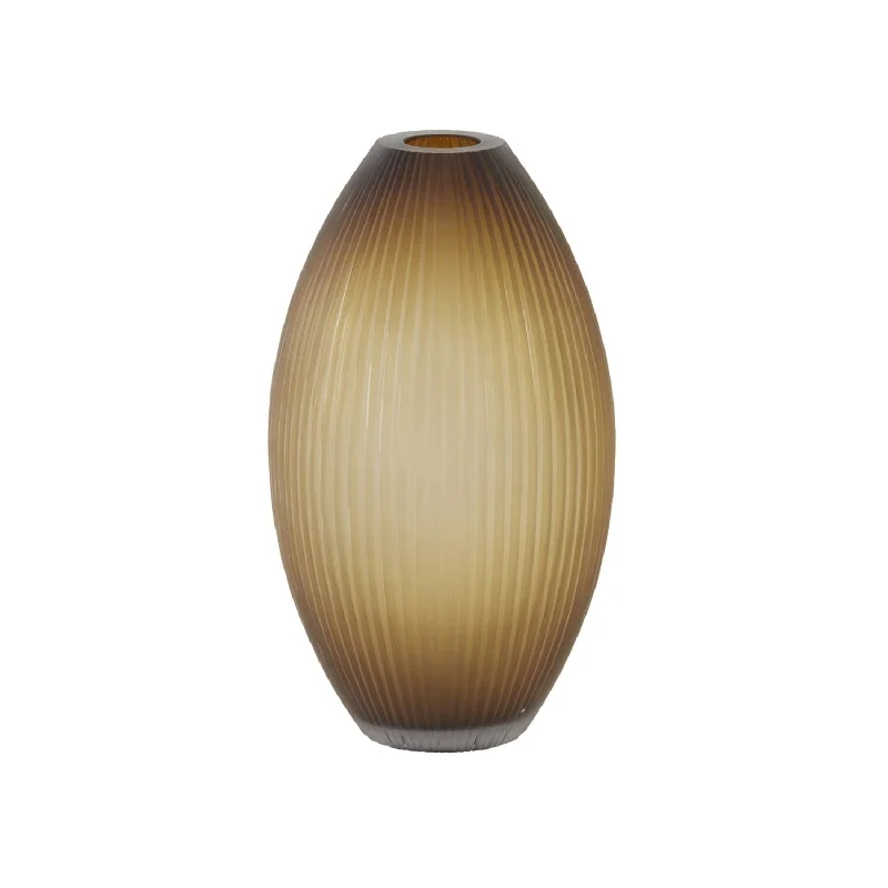 Energy - efficient track lighting fixturesSomero Vase Glass Matt Dark Brown