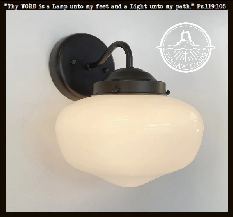 Edison light bulbs for table lampsModern Milk Glass Sconce Wall Light