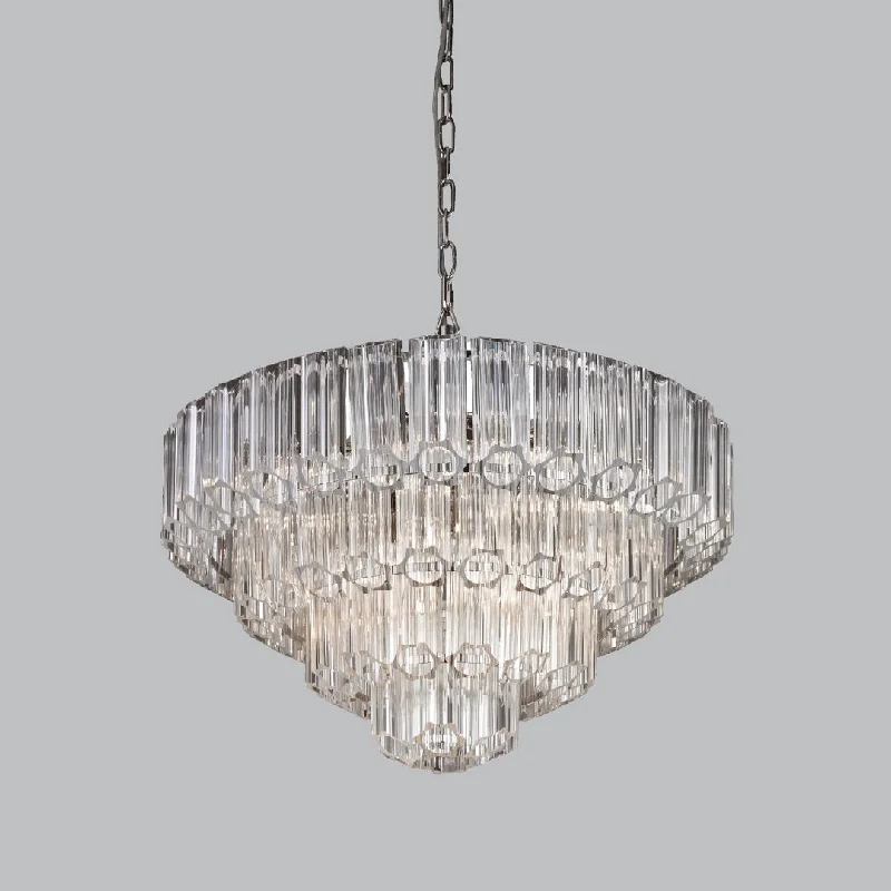 Track lighting with a chunky, bold designKeira Dia66cm Chandelier E14