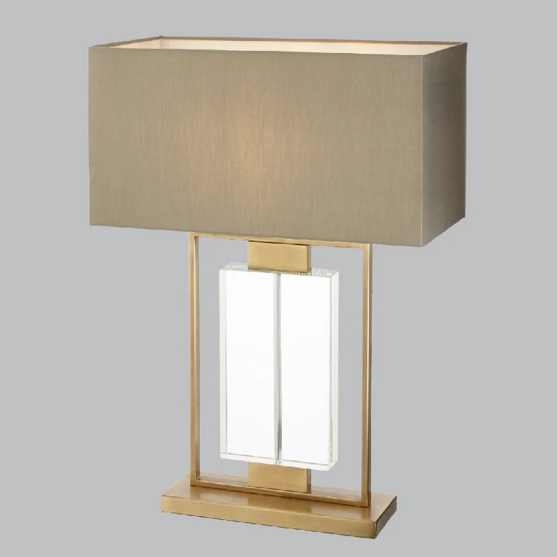 Track lighting with clear glass shadesCedar Table Lamp E14