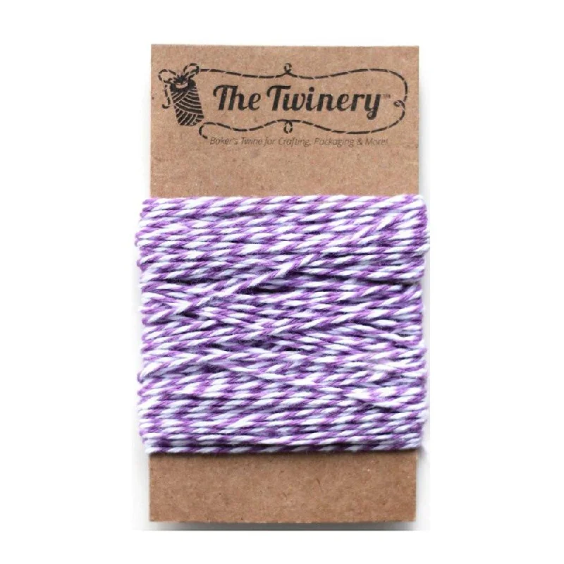 Low wattage Edison light bulbs for ambianceBellflower Purple Striped Baker's Twine 15 Yards