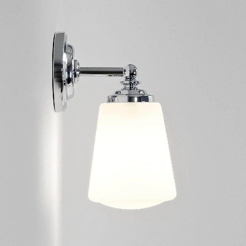 Track lighting for task lighting in workshopsAnton - Bathroom Wall Light IP44 - Polished Chrome