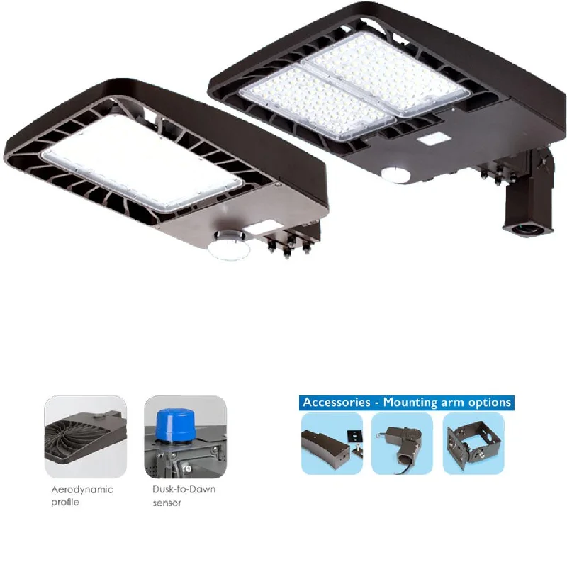 Industrial Lighting for Furniture FactoriesLED Outdoor Area or Flood Light - 150W - 22,388 Lumens - 120-277V - 5000K - 400W Equal