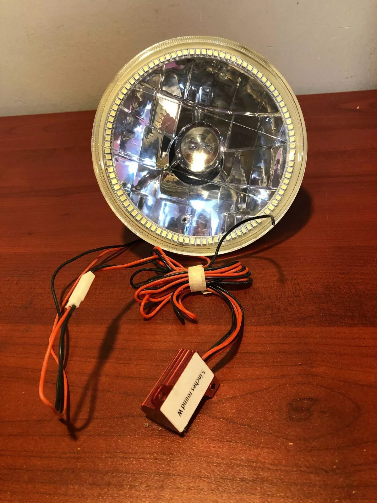 Track lighting for photography studiosORACLE 5.75” Sealed Beam Glass Headlight Pre-Installed White Halo PAR46 (single)