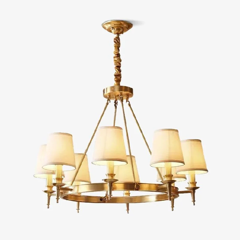 Chandeliers with Adjustable Arms for Directional LightingAntique Brass Chandelier