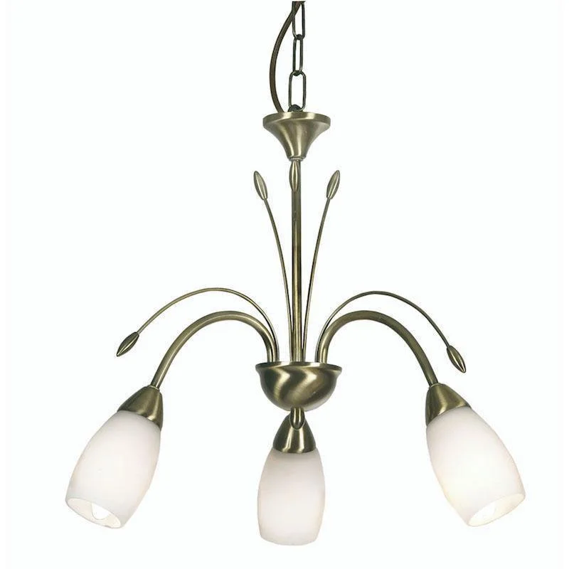 Traditional Brass Chandeliers for Classic InteriorsAntwerp 3 Light Antique Brass Chandelier