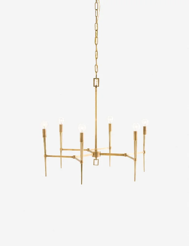 Chandeliers with Colored Glass for a Splash of ColorAuburn Chandelier by Arteriors