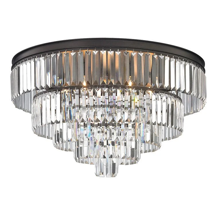 Large Chandeliers for Grand Halls and FoyersPalacial Six-Light LED Chandelier