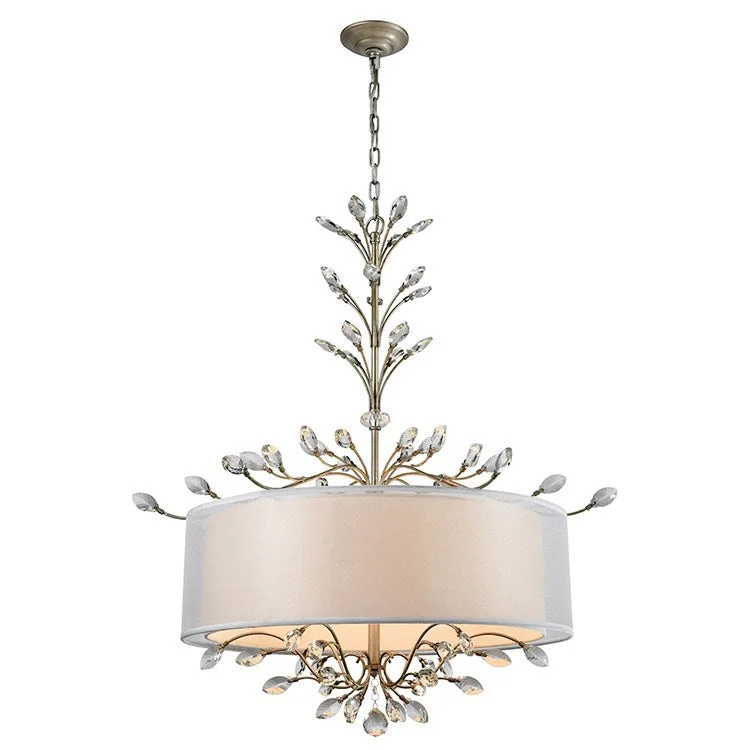 Chandeliers with Murano Glass for a High - End Artistic TouchAsbury Six-Light LED Chandelier