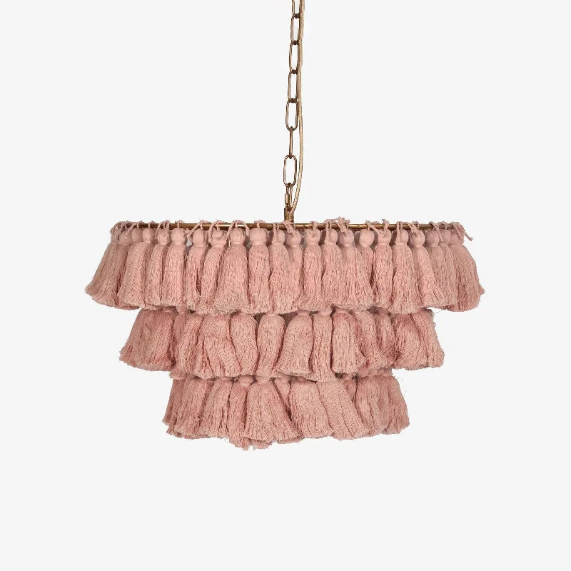 Chandeliers with Pendant Lights for a Stylish LookFela Tassel Chandelier