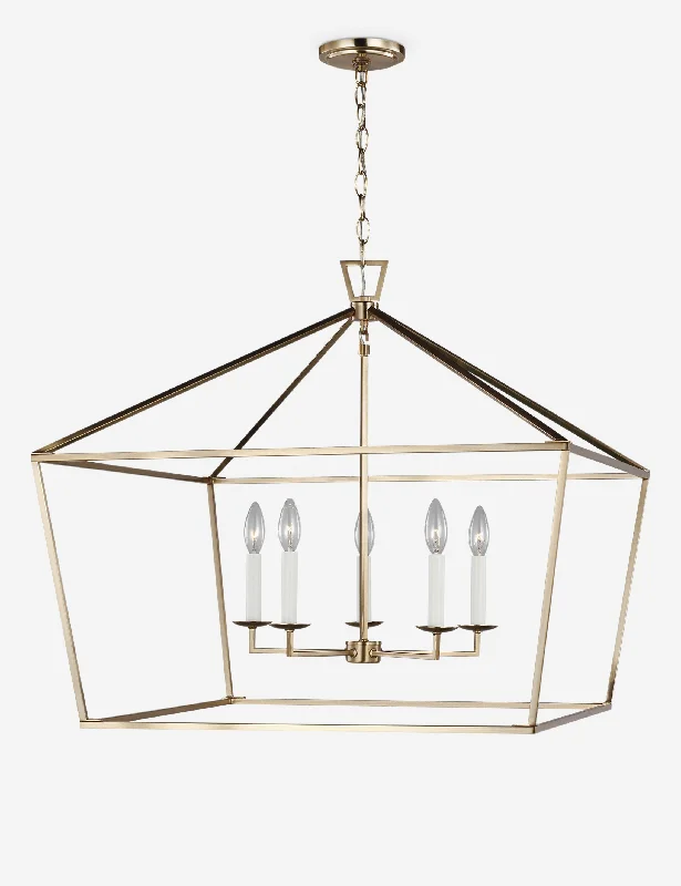 Chandeliers with Metal Frames in Gold FinishGala Wide Pendant Light