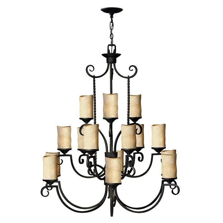 Modern Crystal Chandeliers for Contemporary HomesCasa Fifteen-Light Three-Tier Chandelier