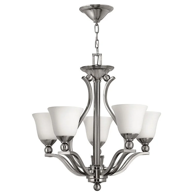 Chandeliers with Murano Glass for a High - End Artistic TouchBolla Five-Light Single-Tier Chandelier