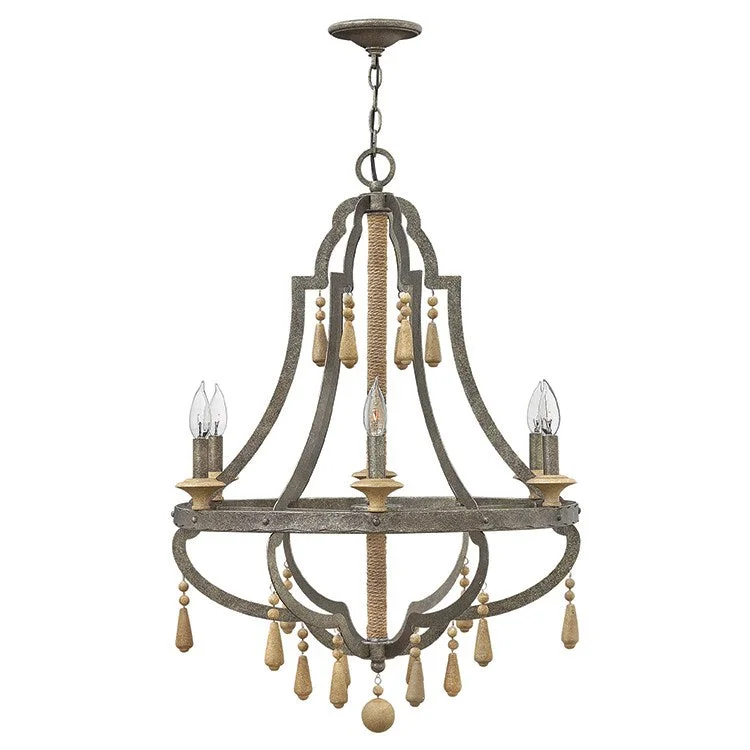 Chandeliers with Multiple Lights for Maximum IlluminationCordoba Six-Light Single-Tier Chandelier