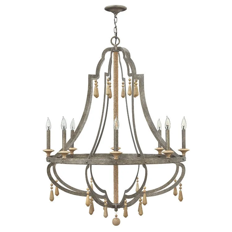 Art Deco Chandeliers for a Retro - Glam LookCordoba Eight-Light Single-Tier Chandelier