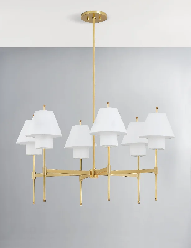 Oversized Chandeliers as a Statement Piece in Living RoomsIbsen Chandelier