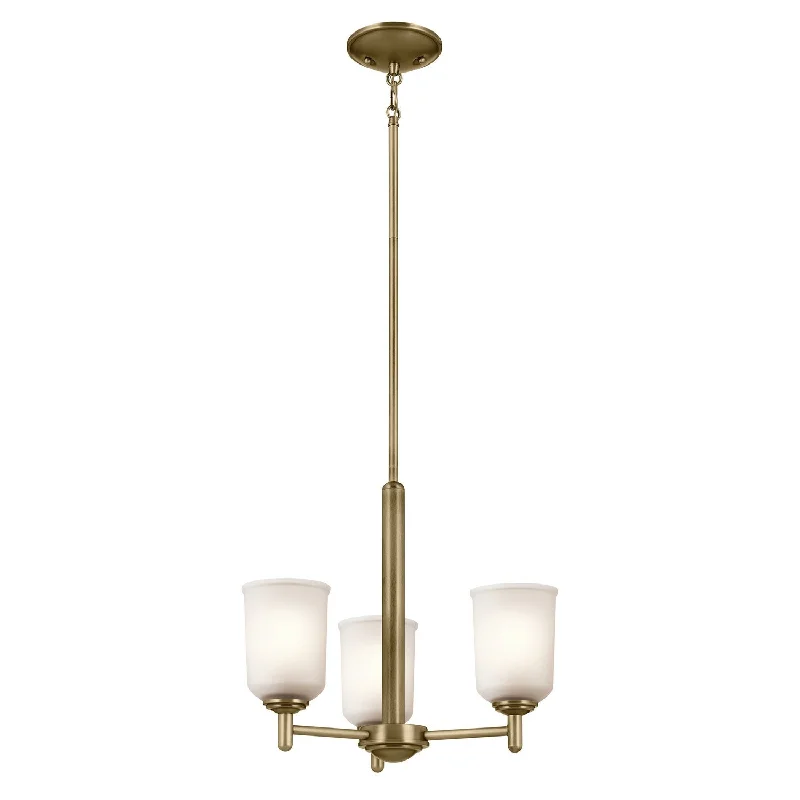 Chandeliers with Venetian Glass for a Luxurious LookShailene Three Light Mini Chandelier