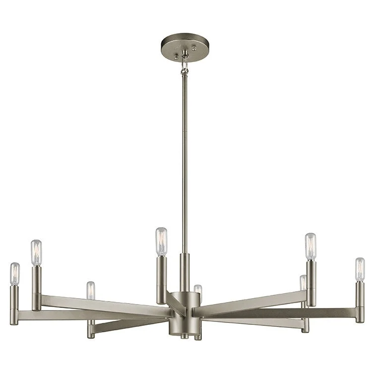 Chandeliers with Dimmable Lights for Ambiance ControlErzo Eight-Light Chandelier