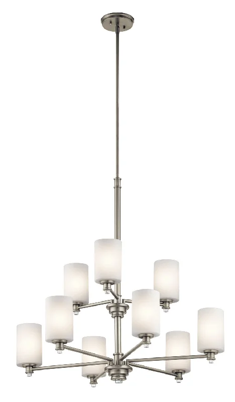 Chandeliers with Frosted Glass for a Softer Light DiffusionJoelson Chandelier