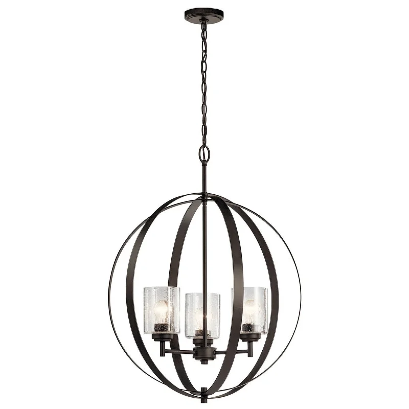 Chandeliers with Metal Frames in Bronze FinishWinslow Chandelier