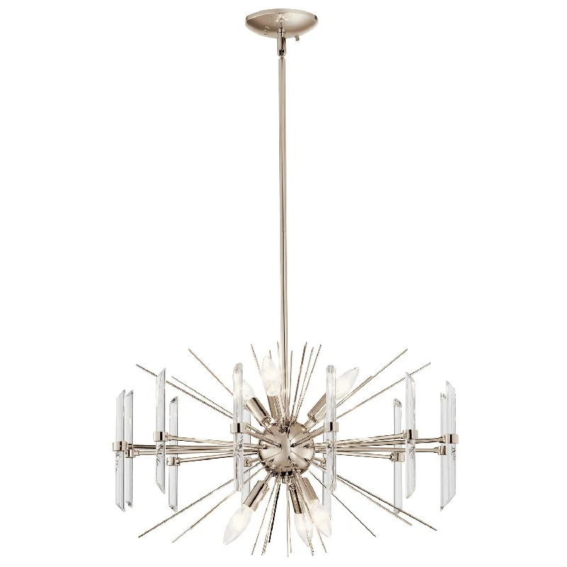 Chandeliers with Candle - Style Bulbs for a Classic AestheticEris Chandelier