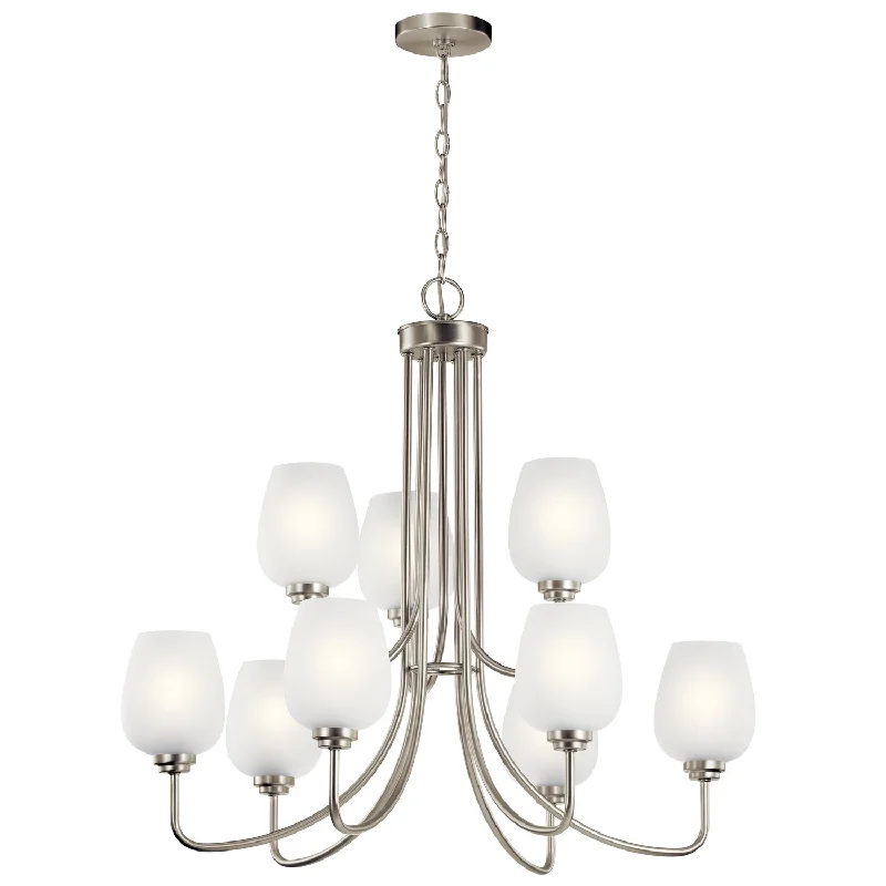 Chandeliers with Metal Frames in Black FinishValserrano Chandelier