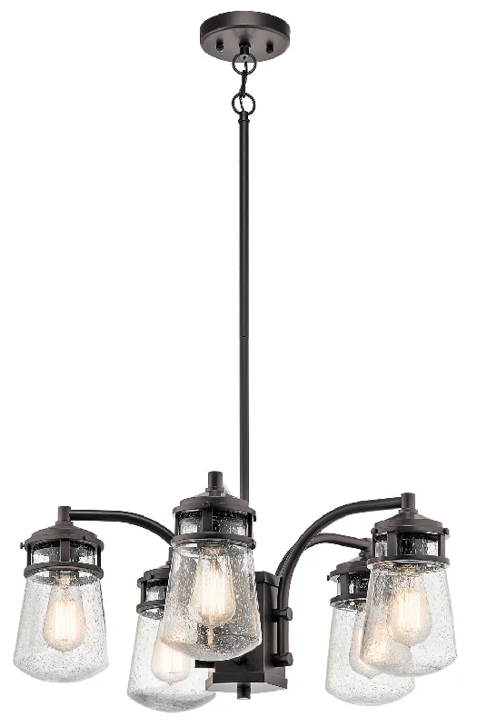 Chandeliers with Candle - Style Bulbs for a Classic AestheticLyndon Outdoor Chandelier