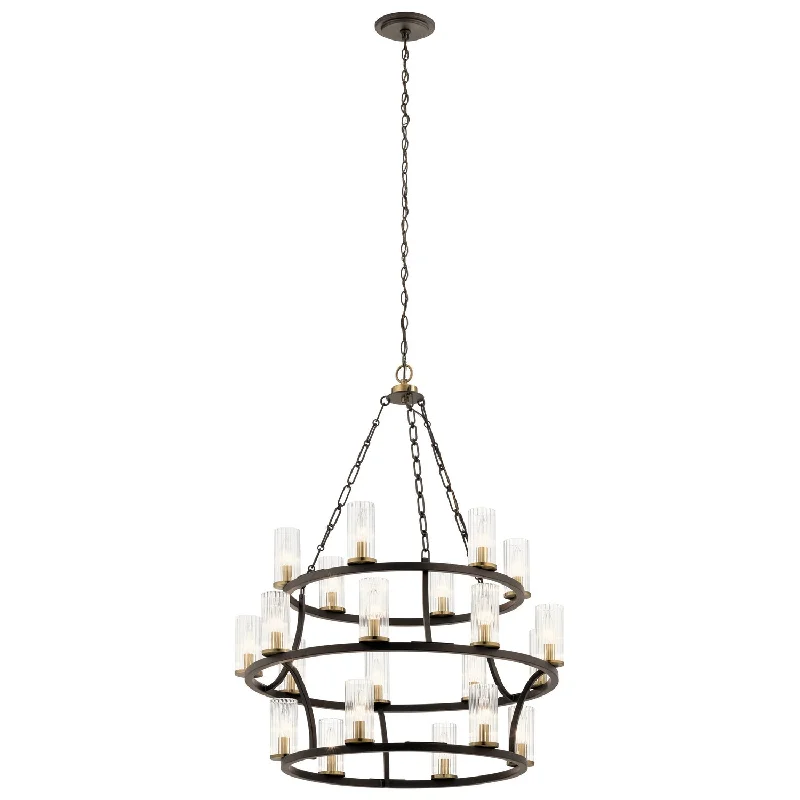 Chandeliers with Dimmable Lights for Ambiance ControlMathias 21 Chandelier