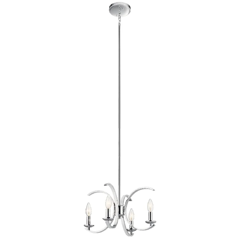 Chandeliers with Frosted Glass for a Softer Light DiffusionCassadee Pendant/Semi Flush Mount