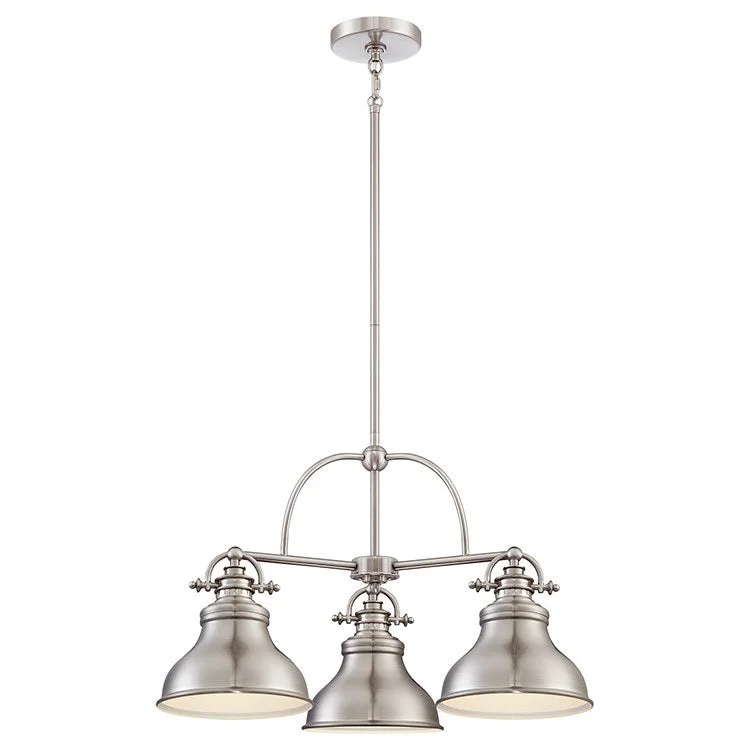 Small Chandeliers for Compact RoomsEmery Three-Light Dinette Chandelier