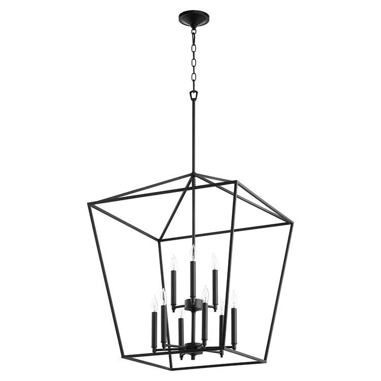 French Country Chandeliers with a Romantic AuraGabriel Nine-Light Two-Tier Foyer Pendant