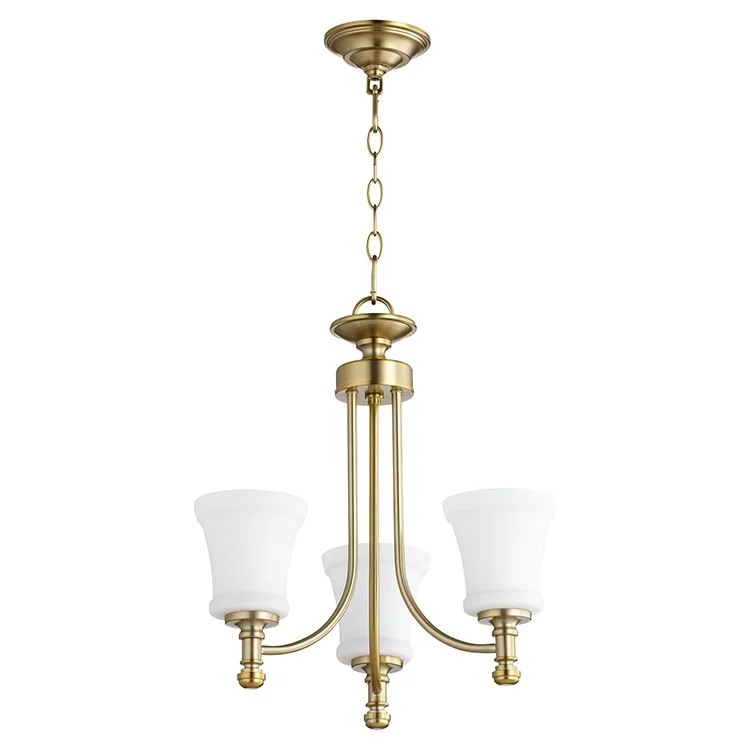 French Country Chandeliers with a Romantic AuraRossington Three-Light Chandelier