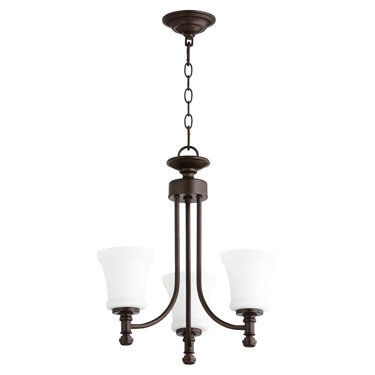 Chandeliers with Murano Glass for a High - End Artistic TouchRossington Three-Light Chandelier