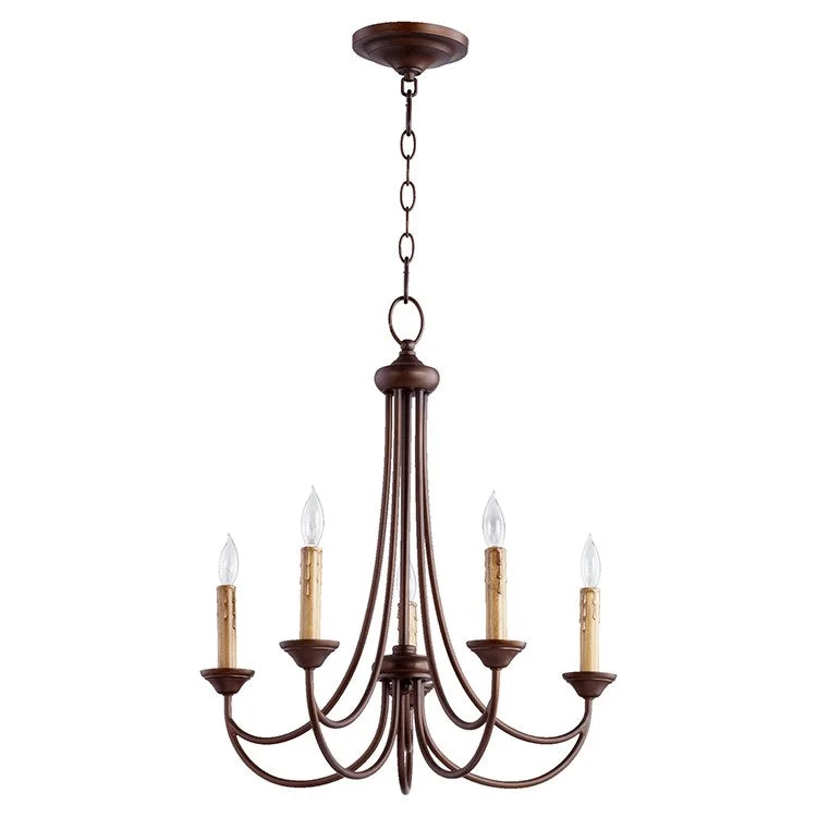 Mini Chandeliers for Adding Charm to Small SpacesBrooks Five-Light Chandelier