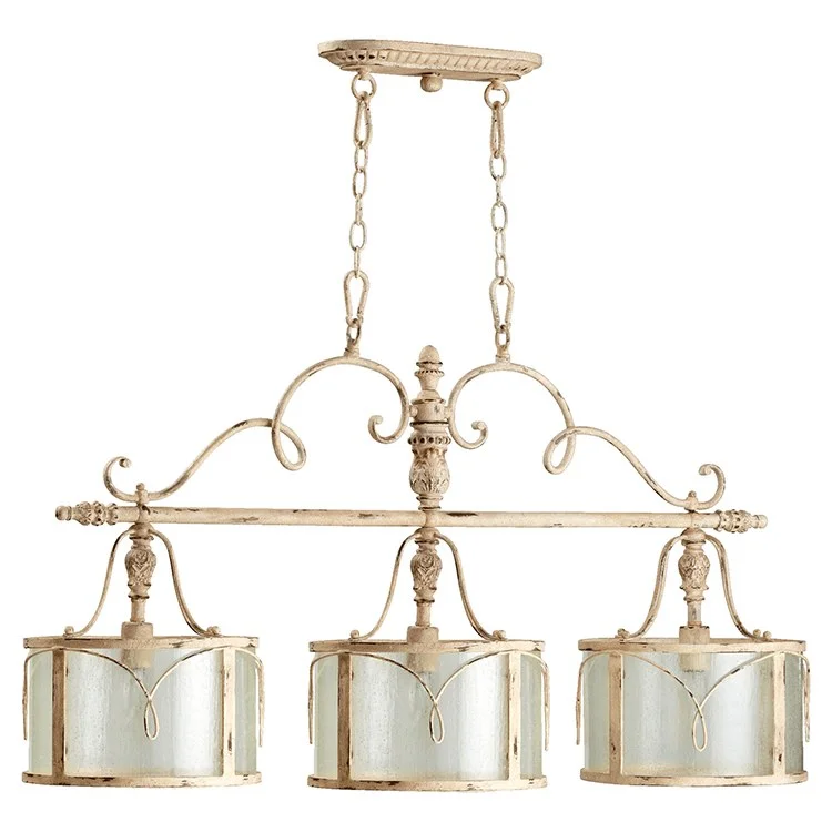 Chandeliers with Pendant Lights for a Stylish LookSalento Three-Light Island Chandelier