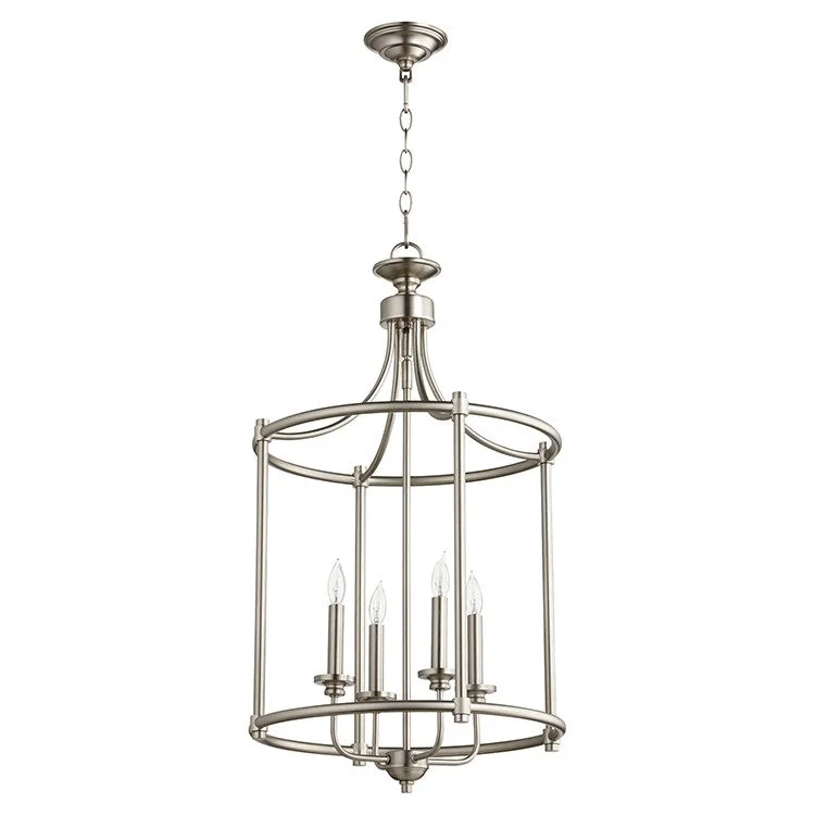 Chandeliers for High Ceilings to Fill Vertical SpaceRossington Four-Light Foyer Chandelier